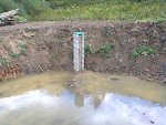 neu gebauter Mnch des oberen Teiches