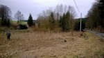 neu erworbenes Grundstck im Februar 2014